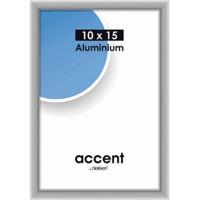 Nielsen Design nielsen fotolijst 51224 accent mat zilver 10x15 cm - thumbnail