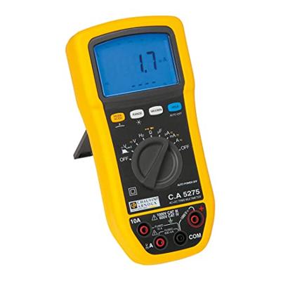 Chauvin Arnoux C.A 5275 Multimeter Digitaal Spatdicht (IP54) CAT III 1000 V, CAT IV 600 V Weergave (counts): 6000