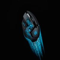 Logitech Gaming G402 Hyperion Fury Gaming-muis USB Optisch Zwart 8 Toetsen 4000 dpi - thumbnail