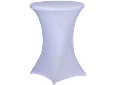 Alpina Tafelrok Statafel - Wit - Hoes voor statafel - Ø90cm