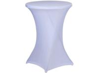 Alpina Tafelrok Statafel - Wit - Hoes voor statafel - Ø90cm - thumbnail