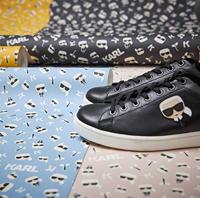 AS Creation Karl Lagerfeld Blauw behang | 378431 - thumbnail