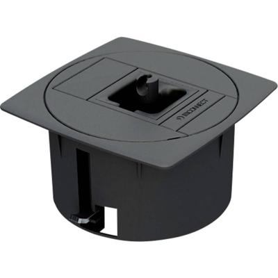 IB Connect 46102003/1 1 stuks Stopcontact (inbouw) Met USB-laaduitgang Wit