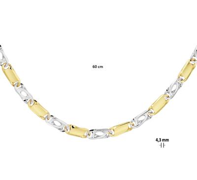 TFT Collier Geelgoud Valkenoog 4,3 mm 60 cm