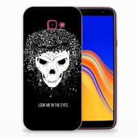 Silicone Back Case Samsung Galaxy J4 Plus (2018) Skull Hair - thumbnail