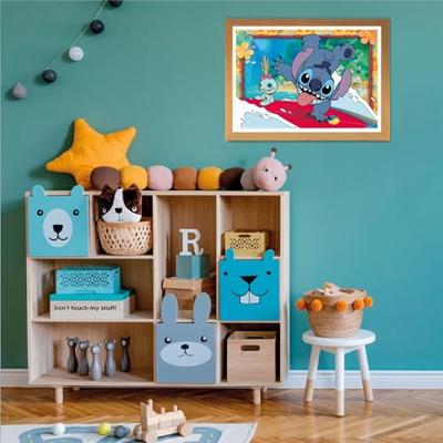 Clementoni legpuzzel super color disney stitch, 2x20st. - thumbnail