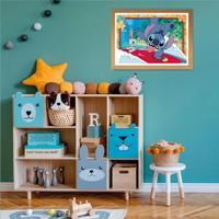 Clementoni legpuzzel super color disney stitch, 2x20st. - thumbnail