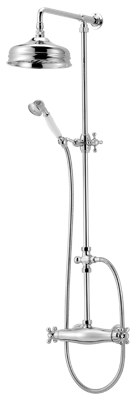 Pure Design Melrose Douche opbouwset thermostatisch