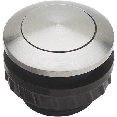 Grothe 62000 Belknop 1-voudig RVS 12 V/1,5 A Grothe 62000 Belknop 1-voudig RVS 12 V/1,5 A