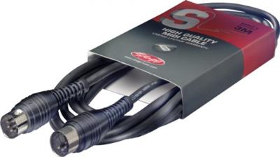 Stagg SMD-6 E MIDI Kabel Met Kunststof Connector Stagg SMD-6 E MIDI Kabel Met Kunststof Connector