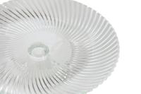 Eetbord Home ESPRIT Transparant Kristal 20,5 x 20,5 x 7,5 cm - thumbnail