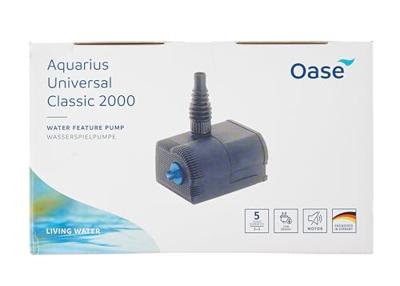 Oase Aquarius Universal 2000 Fonteinpomp 2000 l/h - thumbnail