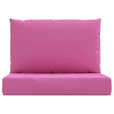 VidaXL Palletkussens 2 st oxford stof roze