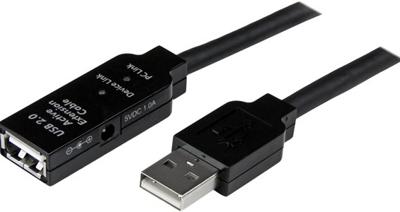 .com 10m USB 2.0 actieve verlengkabel - M/F - USB-verlengkabel - USB (V) naar USB (M) - USB 2.0 - 10 m - actief .com 10m USB 2.0 actieve verlengkabel - M/F - USB-verlengkabel - USB (V) naar USB (M) - USB 2.0 - 10 m - actief