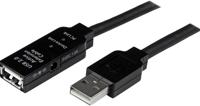 .com 10m USB 2.0 actieve verlengkabel - M/F - USB-verlengkabel - USB (V) naar USB (M) - USB 2.0 - 10 m - actief - thumbnail