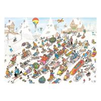 Jumbo Jan van haasteren - van onderen!, 1000st. - thumbnail