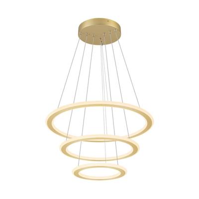 SLV Design hanglampOne Flat goud - 1007703
