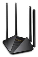 Mercusys MR30G draadloze router Gigabit Ethernet Dual-band (2.4 GHz / 5 GHz) Zwart - thumbnail