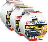 tesa UNIVERSAL 56348 Textieltape Wit (l x b) 10 m x 50 mm 3 stuk(s) - thumbnail