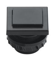 Grothe 61045 Belknop 1-voudig Zwart 12 V/1,5 A - thumbnail