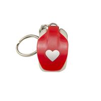 Vaessen Creative • sleutelhanger pons hart 8x9,5mm - thumbnail