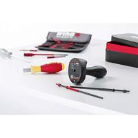 Wiha Momenttestapparaat Torque QuickCheck set | 4-delig | incl. adapterschachten, batterijen en box - 42086 - 42086 - thumbnail