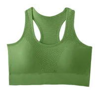 Mondoni Seamless Sportsbra olijf maat:m - thumbnail