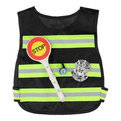 Politieset met Stopbord & Fluit, 3dlg. Politieset met Stopbord & Fluit, 3dlg.