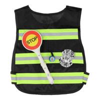 Politieset met Stopbord & Fluit, 3dlg. - thumbnail