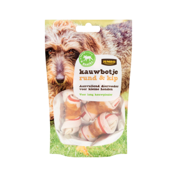 Jumbo Snack met Rund & Kip Kauwbotjes 70 g