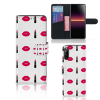 Sony Xperia L4 Telefoon Hoesje Lipstick Kiss - thumbnail