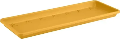 Elho Barcelona Balkonbak Schotel 40 cm - Honinggeel