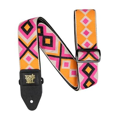 Ernie Ball Classic Jacquard Strap 5370 Electric Diamond gitaarband Ernie Ball Classic Jacquard Strap 5370 Electric Diamond gitaarband