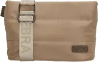 Zebra elske schoudertas taupe - thumbnail