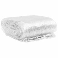 Doorzichtig zeildoek met zeilringen 1x10 m PVC - thumbnail