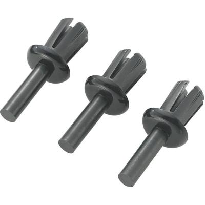 TRU COMPONENTS TC-SRR-0612K203 TC-10820828 Splijtnagel Schachtdiameter 6.2 mm Zwart 1000 stuk(s)