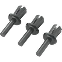 TRU COMPONENTS TC-SRR-0612K203 TC-10820828 Splijtnagel Schachtdiameter 6.2 mm Zwart 1000 stuk(s) - thumbnail
