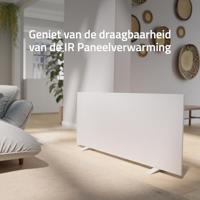 HOMBLI Smart Infrared Panel Heater - 700W Paneelverwarmer Grijs - thumbnail