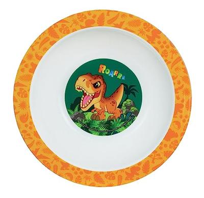 Jurassic Serviesset voor kinderen - FUN HOUSE - 006322 - Glas, diep bord, plat bord, bestek, fles en snackdoos