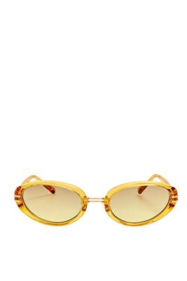 The Attico zonnebril Ambra ATTICO83C4SUN yellow