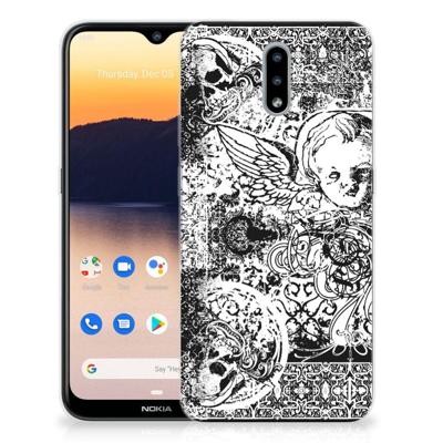 Silicone Back Case Nokia 2.3 Skulls Angel Silicone Back Case Nokia 2.3 Skulls Angel