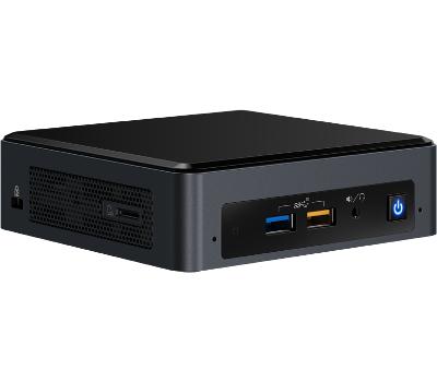 Intel NUC NUC8i3BEK PC/werkstation barebones (8de generatie Intel® Core™ i3, i3-8109U, 3 GHz, 14 nm, 3,6 GHz, 4 MB) UCFF Zwart