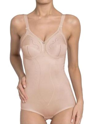 Body Doreen - Corselet - Cotton 01 BS - Klassieke corrigerende body - Spaghetti bandjes - Correctie shapewear