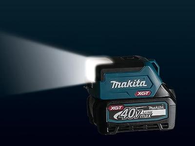 Makita ML011G Accu LED zaklamp blok met USB-uitgang XGT 40V Max Makita ML011G Accu LED zaklamp blok met USB-uitgang XGT 40V Max