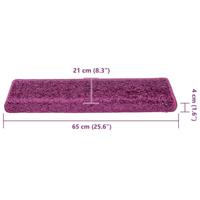Trapmatten 30 st 65x21x4 cm paars - thumbnail