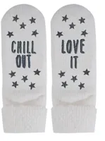 Homesocks huis sokken met antislip - Antislip sokken met extra grip - Siliconen - Wollen winter sokken - thumbnail