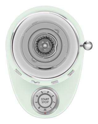 SMEG CGF03PGEU 50's Style Koffiemolen - Pastelgroen