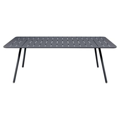 Fermob Luxembourg tuintafel L207 x B100 cm Anthracite