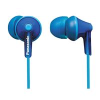 Panasonic RP-HJE125 in-oordopjes (drie paar passtukken, 10-24.000 Hz, 1,1 m kabel) Single 1,1 m Kabellänge blauw - thumbnail