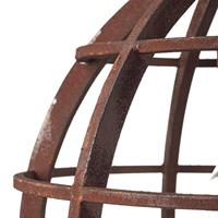 Brilliant Matrix 2 HK17186S55 Hanglamp LED E27 60 W Roest - thumbnail